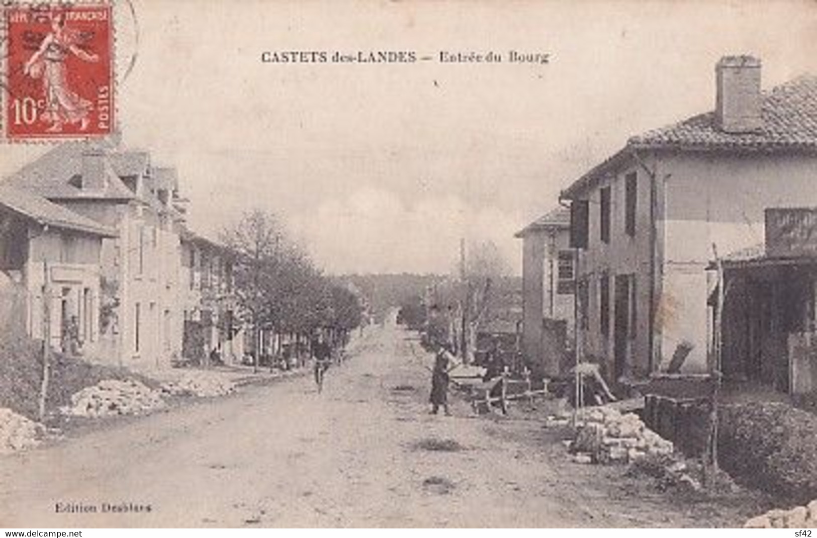 CASTETS DES LANDES            ENTREE DU BOURG - Castets