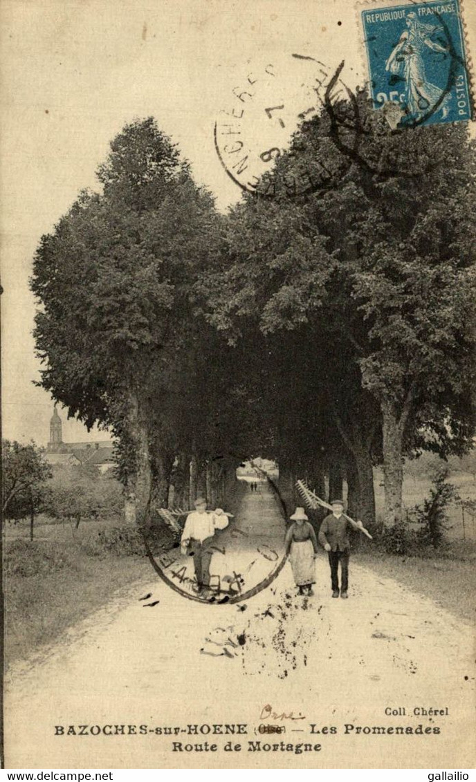 BAZOCHES SUR HOENE LES PROMENADES ROUTE DE MORTAGNE - Bazoches Sur Hoene