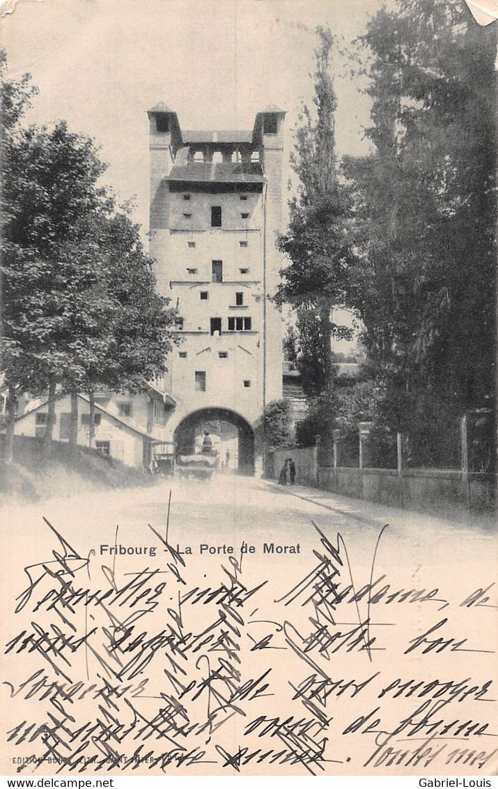 Fribourg Porte De Morat- 1903 - Murten