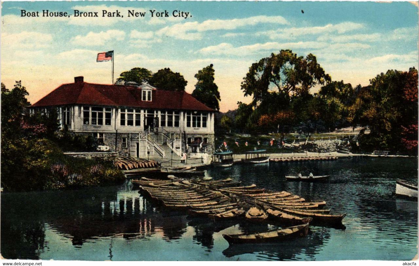 CPA AK Boat House Bronx Park NEW YORK CITY USA (790276) - Bronx