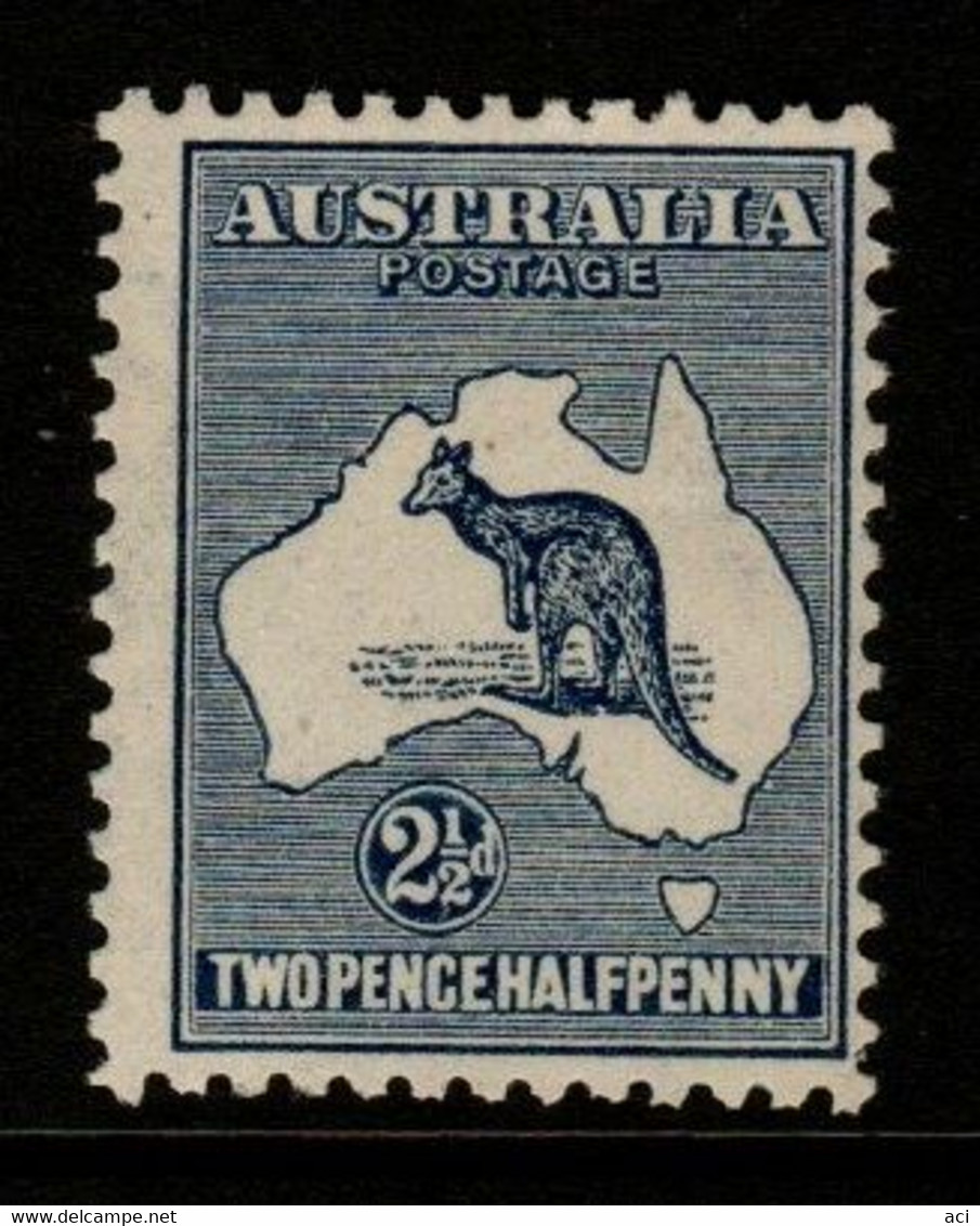 Australia SG 25  1915 2nd Wtmk Kangaroo,2,5 D Indigo,Mint Never Hinged - Neufs