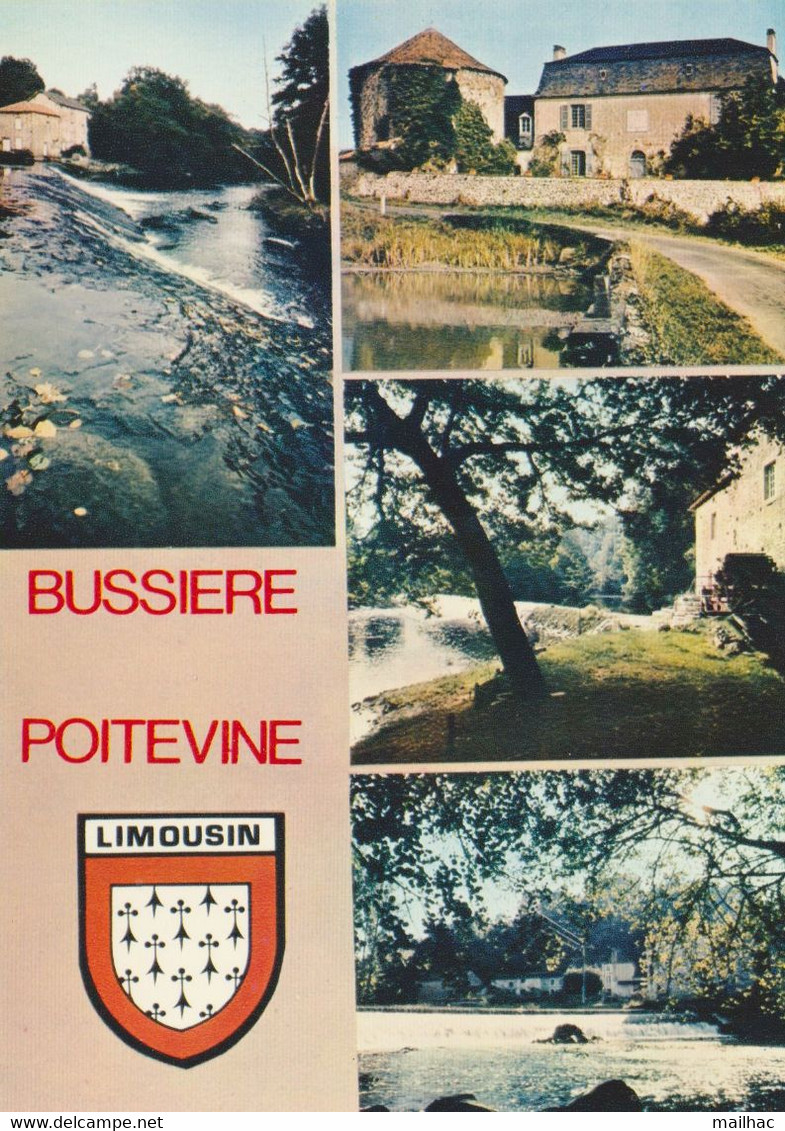 D 87 - BUSSIERE-POITEVINE - Multi Vues - Ed. Cap - Non Voyagée - Bussiere Poitevine