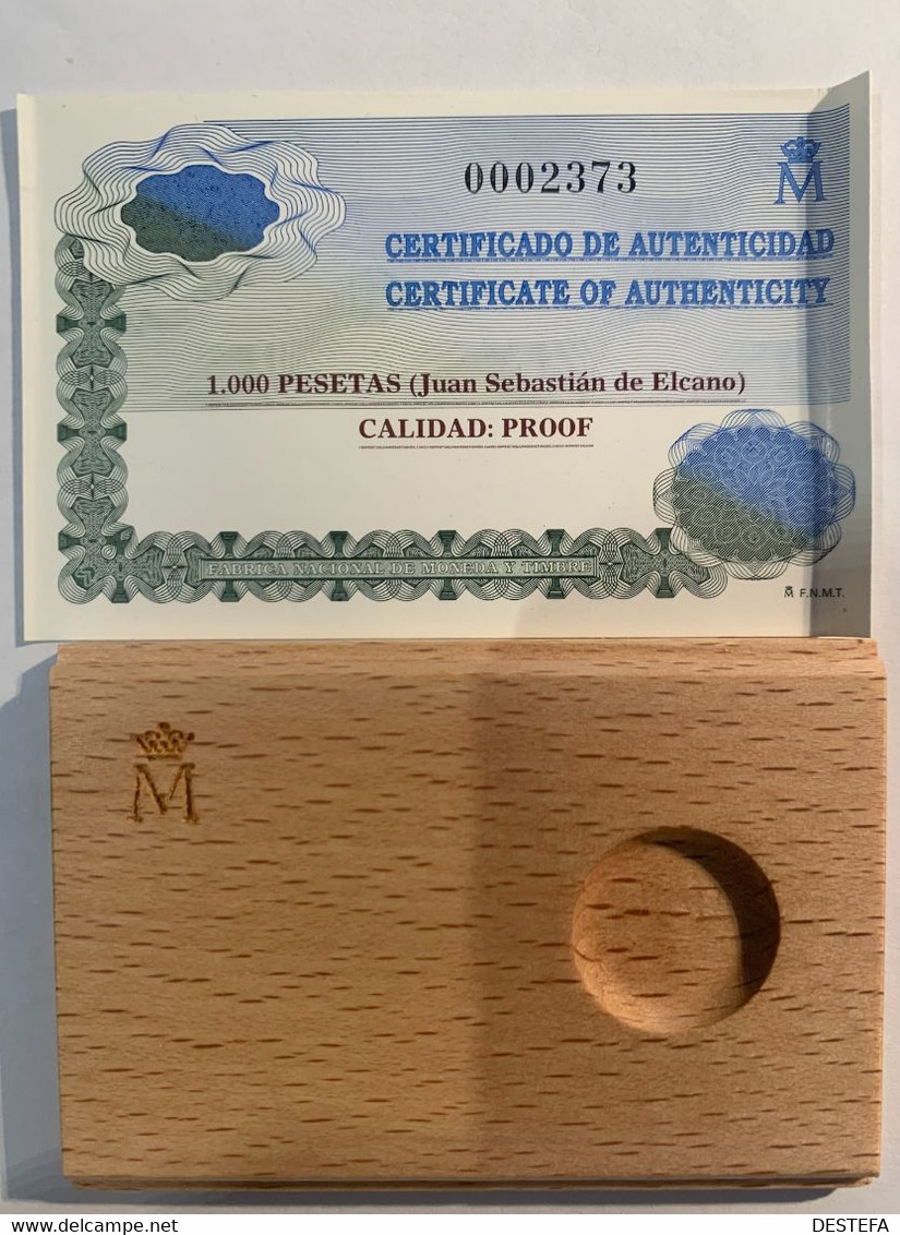 1998.- ESPAÑA. 1.000 Pesetas. Velero Juan Sebastian Elcano. - 1 000 Pesetas