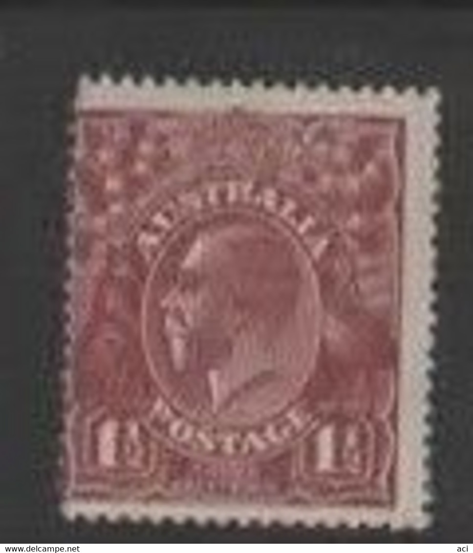 Australia SG 60  1922  King George V Heads, 1.5 Bright-brown ,Mint Never Hinged - Neufs