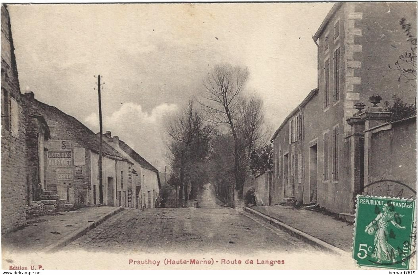 52    Prauthoy  -  Route De Langres - Prauthoy