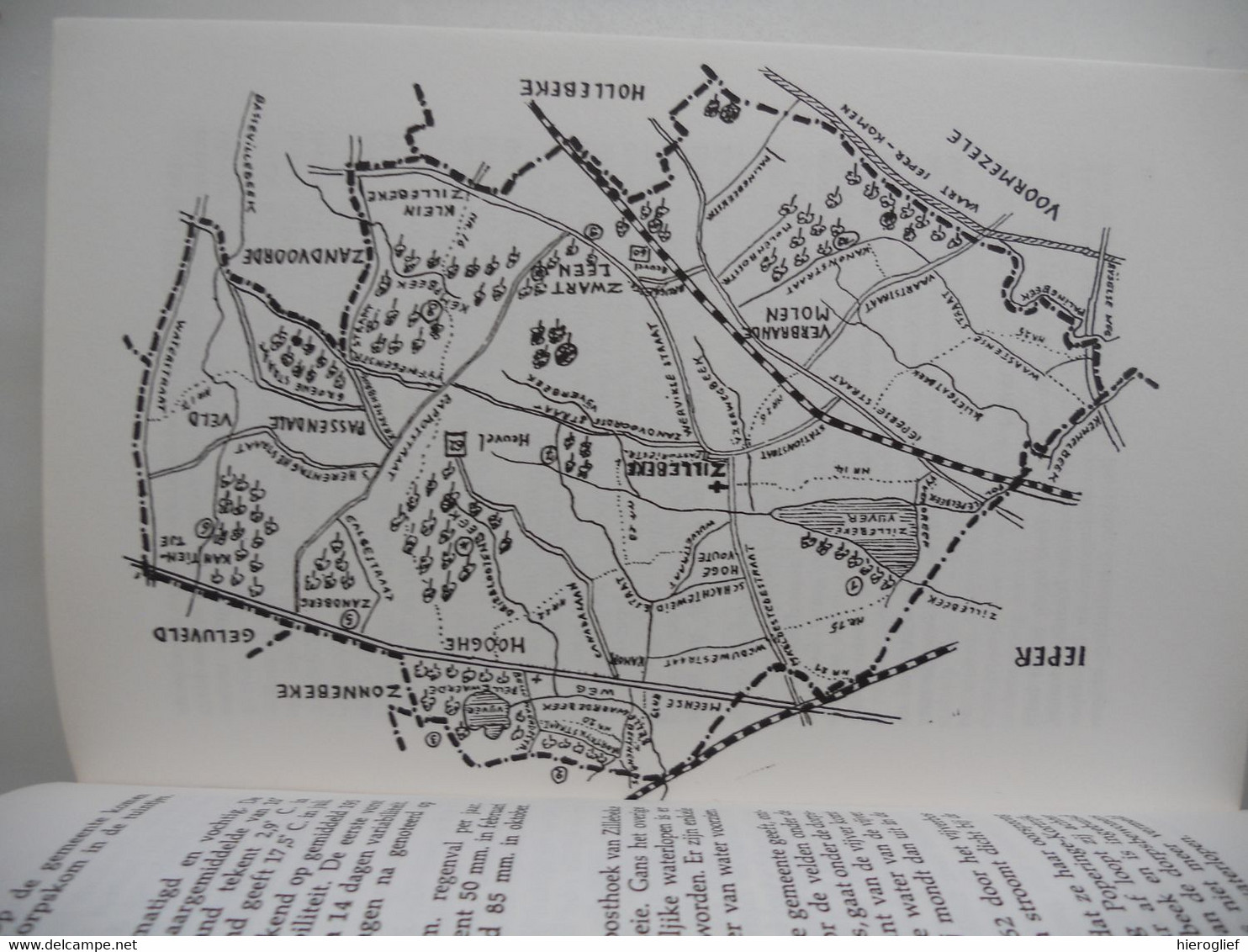 ZILLEBEKE Verdoken Dorp In Glooiingen Van De Natuur Door Vandemaele Coudron Hollebeke Voormezele Ieper Westhoek Oorlog - Histoire