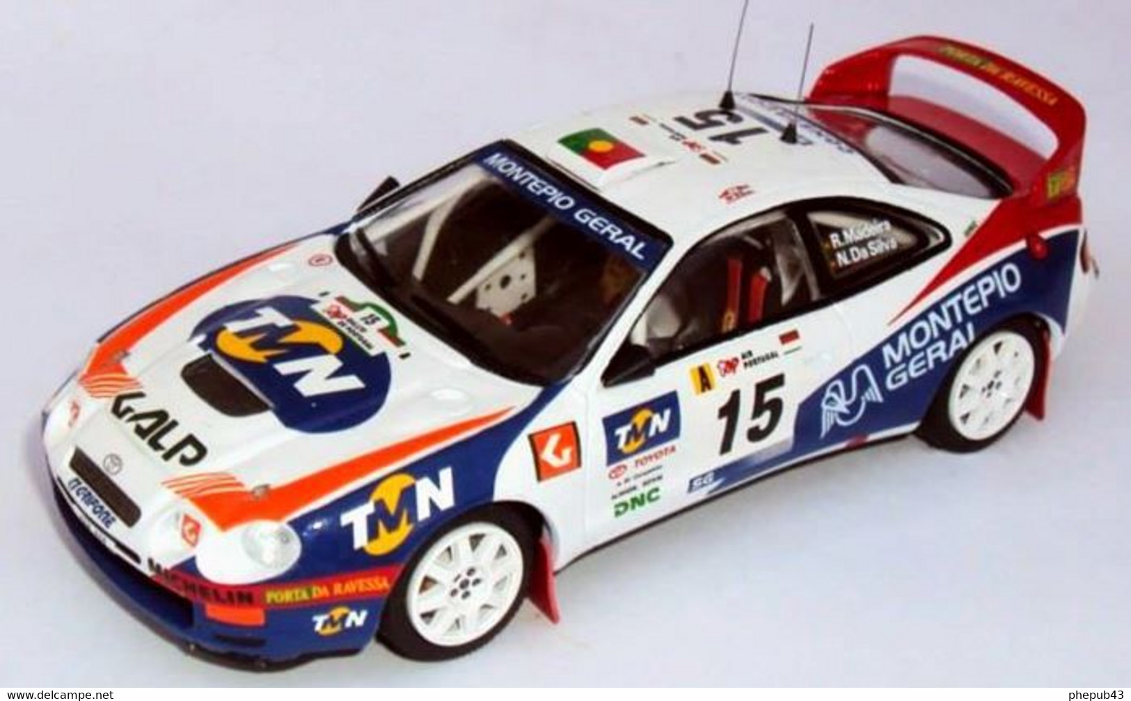 Toyota Celica ST205 - R. Madeira/N. R.Silva - Rally Portugal 1998 #15 - Troféu - Trofeu