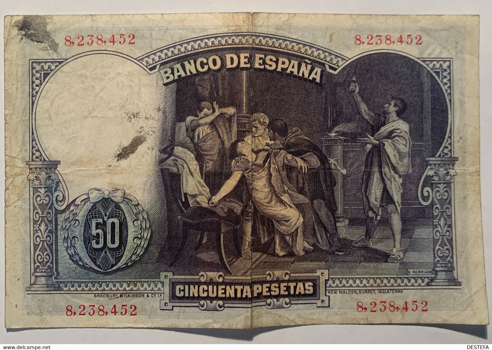 1931 ESPAÑA 50 Pesetas - 50 Peseten