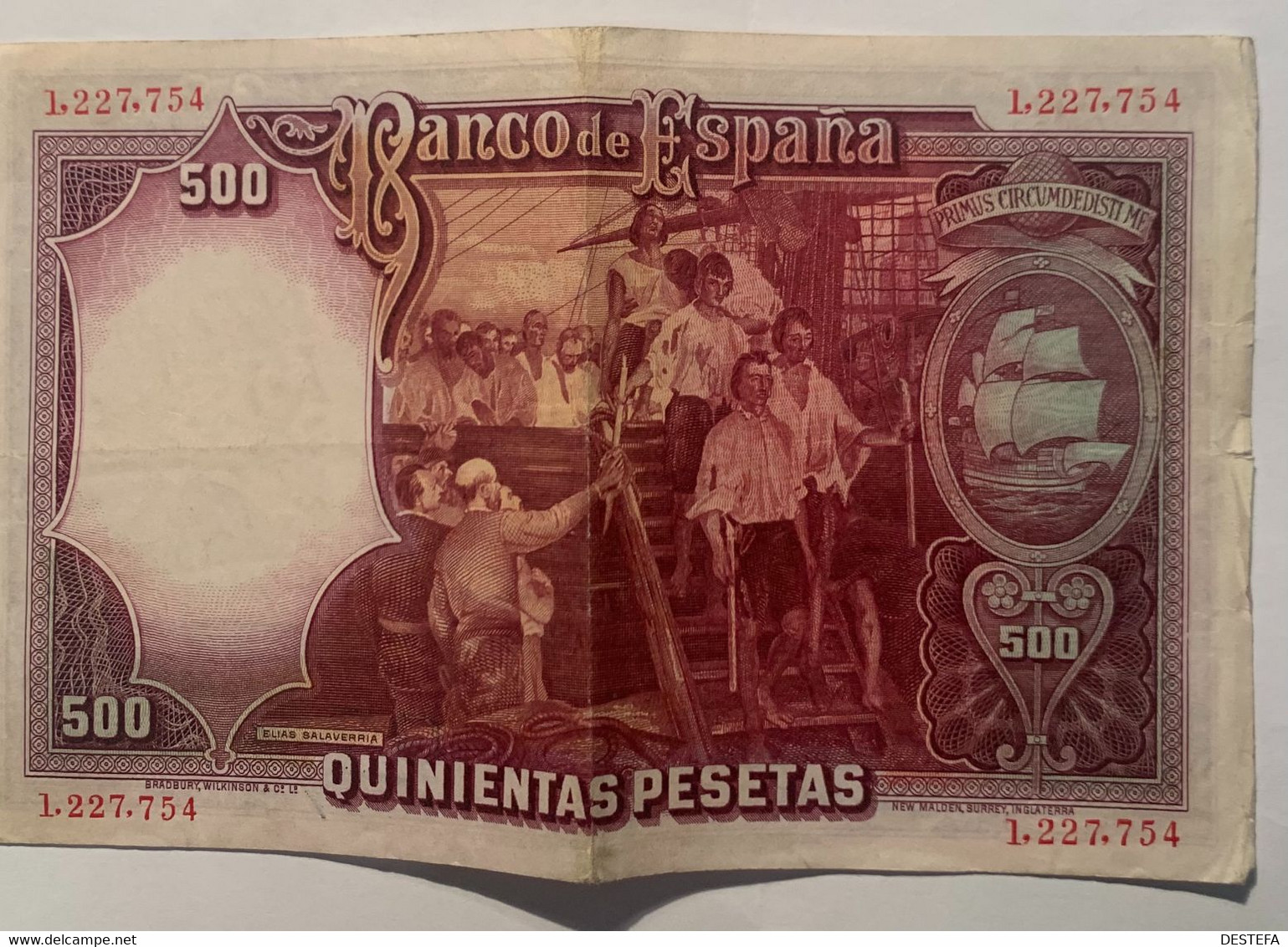 1931 ESPAÑA 500 Pesetas - 500 Peseten