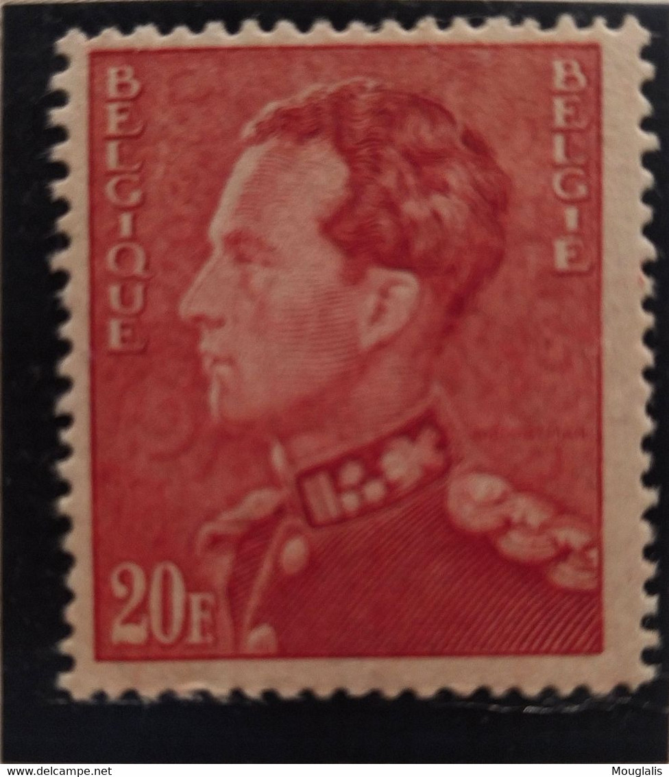 N° 435a Belgique Belgium - Leopold III - 20 Francs  N****  TTB- - 1934-1935 Leopold III