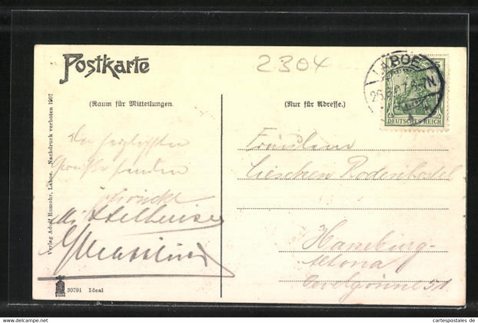 AK Laboe, Kaiserl. Postamt In Der Reventlou Strasse - Laboe