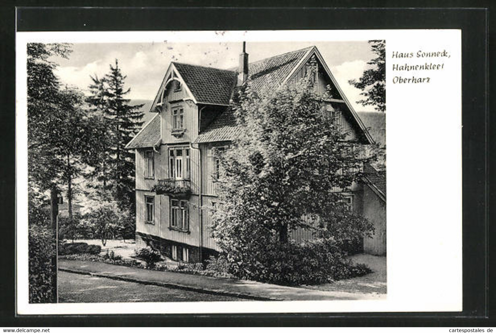 AK Hahnenklee / Oberharz, Hotel Haus Sonneck - Oberharz