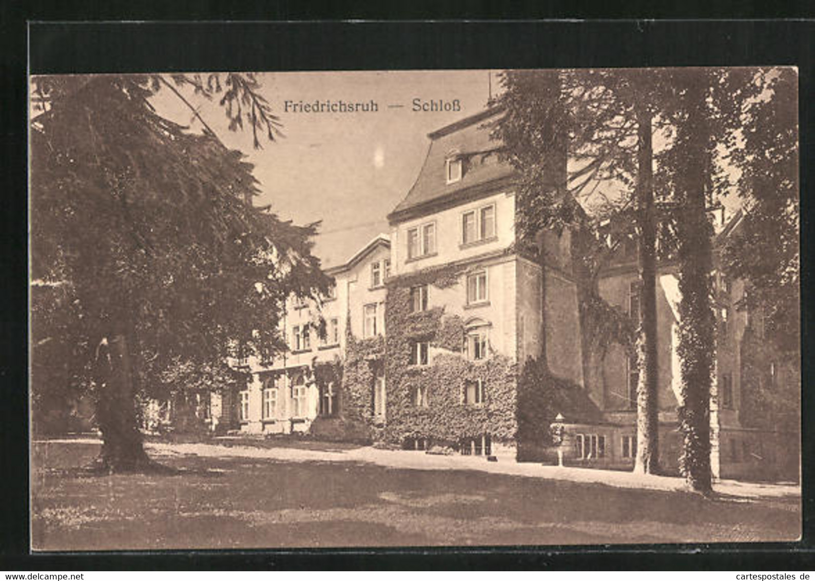 AK Friedrichsruh, Blick Zum Schloss - Friedrichsruh