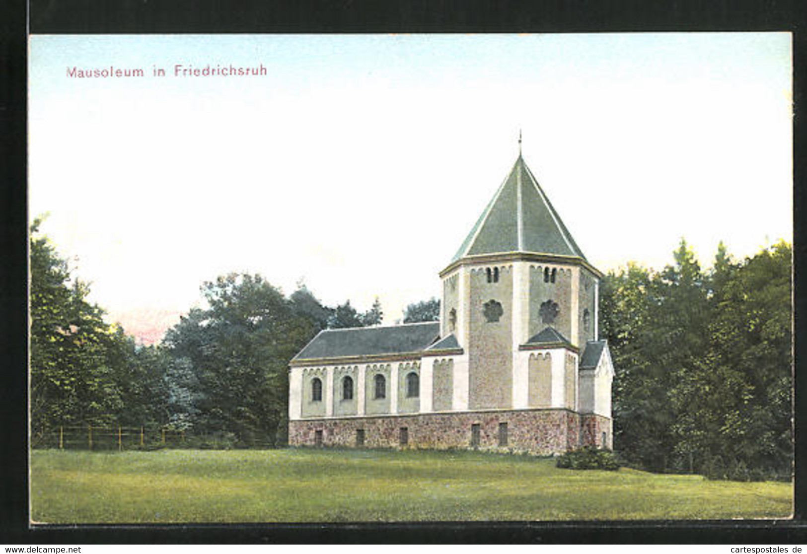 AK Friedrichsruh, Mausoleum Bei Dämmerung - Friedrichsruh