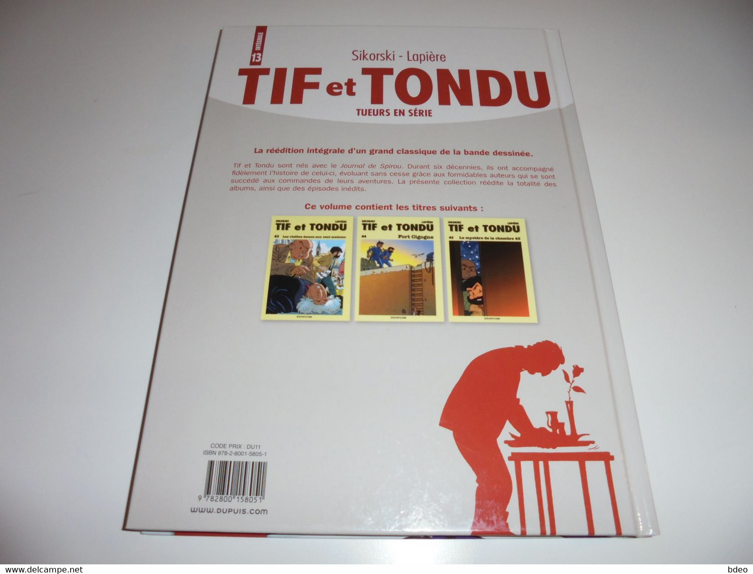 EO INTEGRALE TIF ET TONDU TOME 13 (TOMES 43,44,45)/ TTBE - Tif Et Tondu