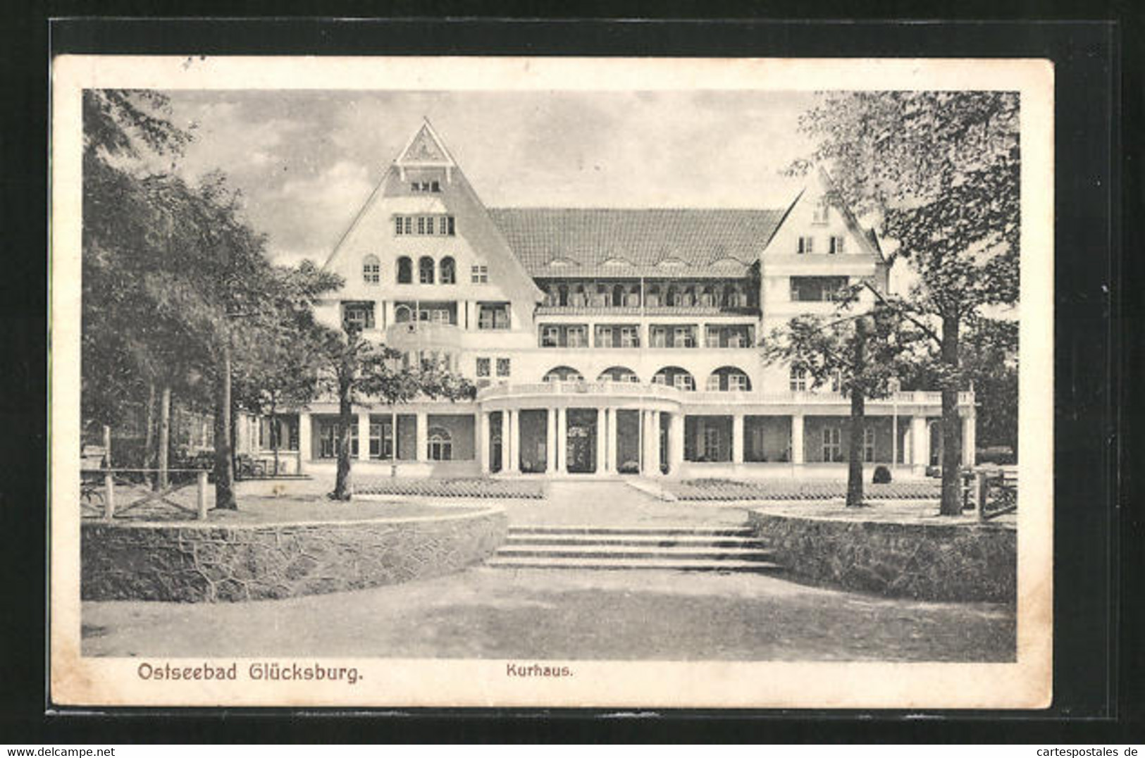 AK Glücksburg, Blick Zum Kurhaus - Glücksburg