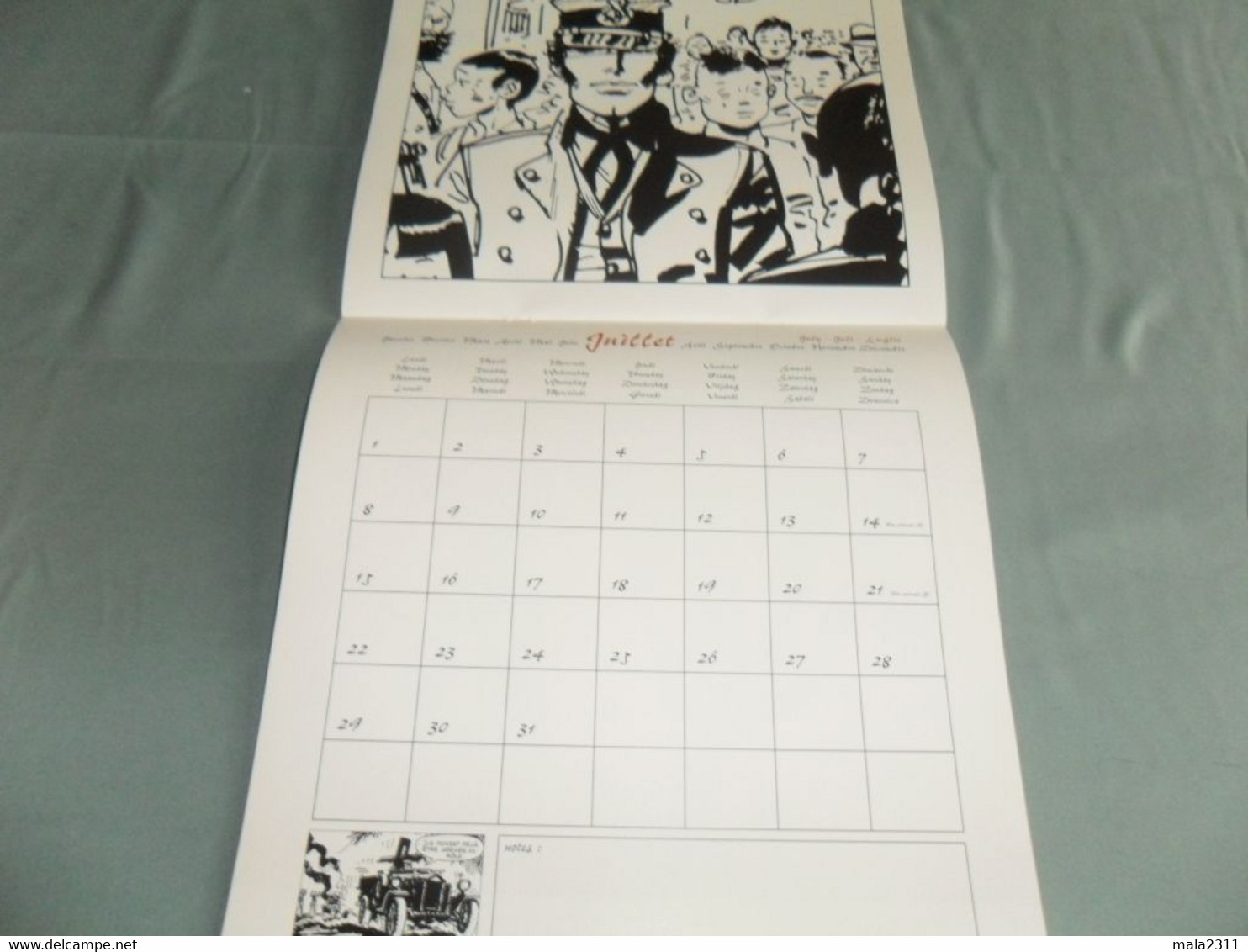 CORTO MALTESE - HUGO PRATT  /  CALENDRIER 2002 ..... / CASTERMAN - Diaries