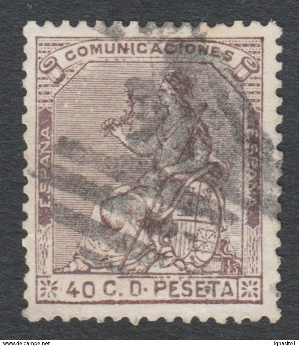 1873 Ed136 /Edifil 136 Usado - Used Stamps