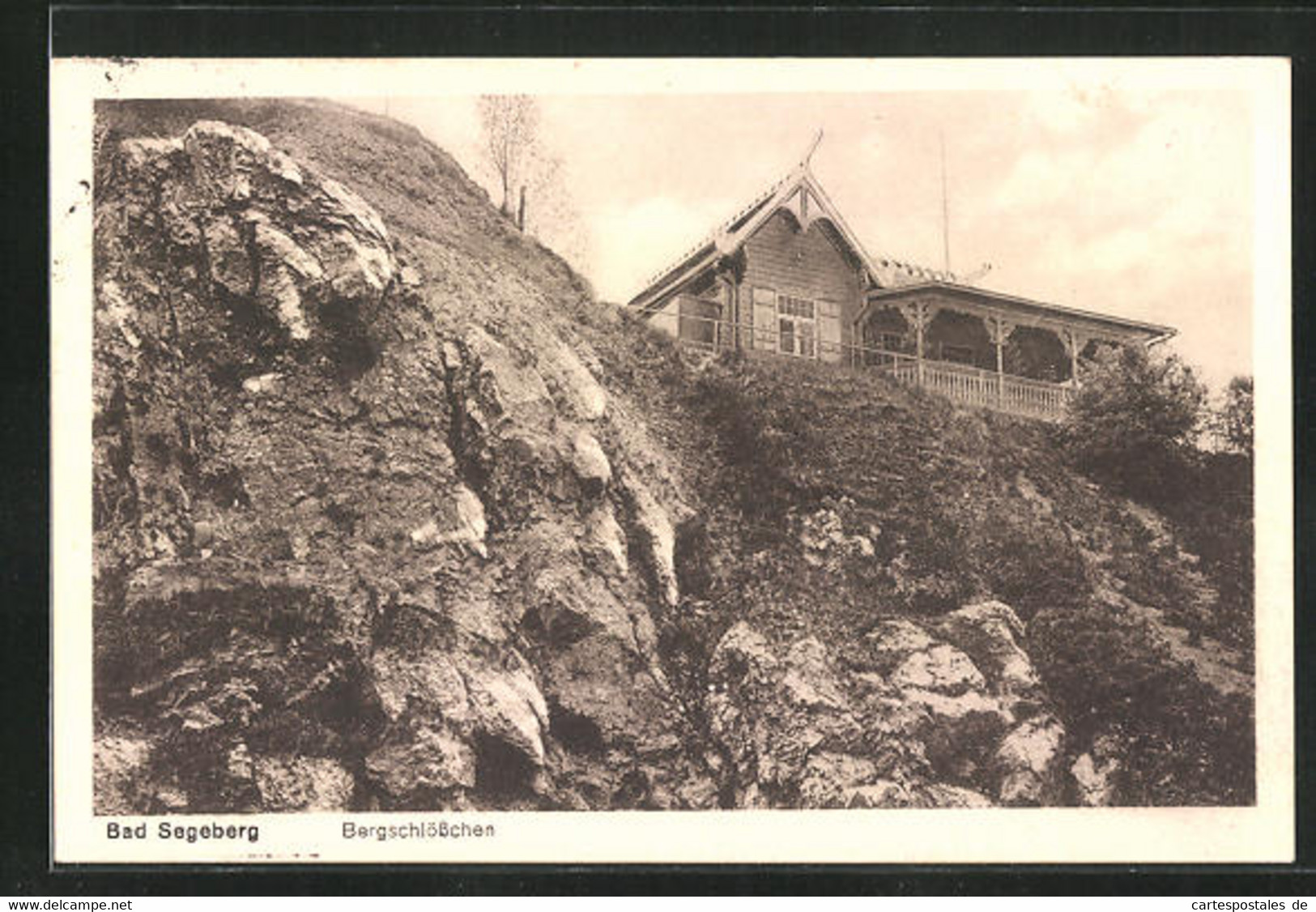 AK Bad Segeberg, Restaurant Bergschlösschen - Bad Segeberg