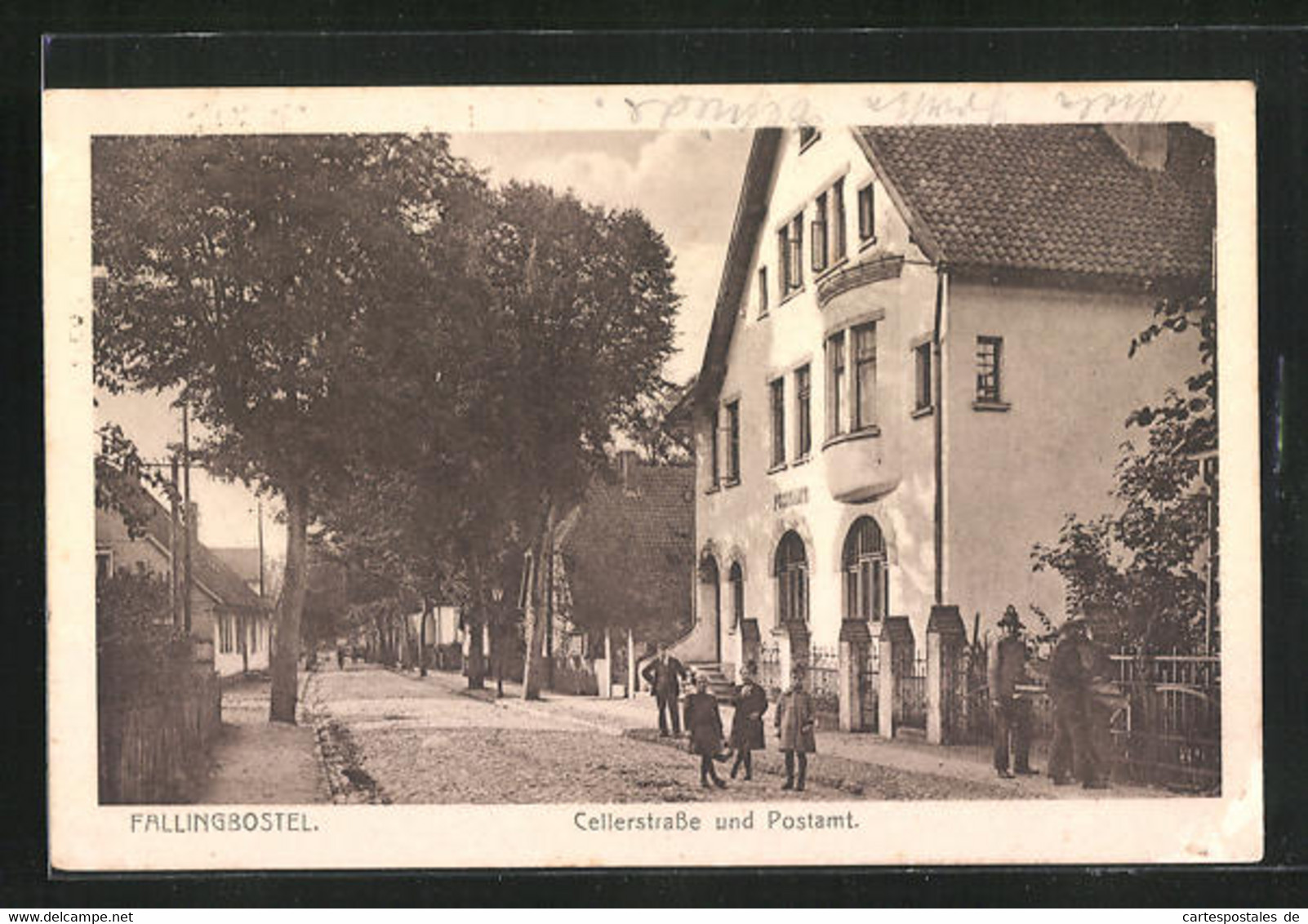 AK Fallingbostel, Cellerstrasse Und Postamt - Fallingbostel