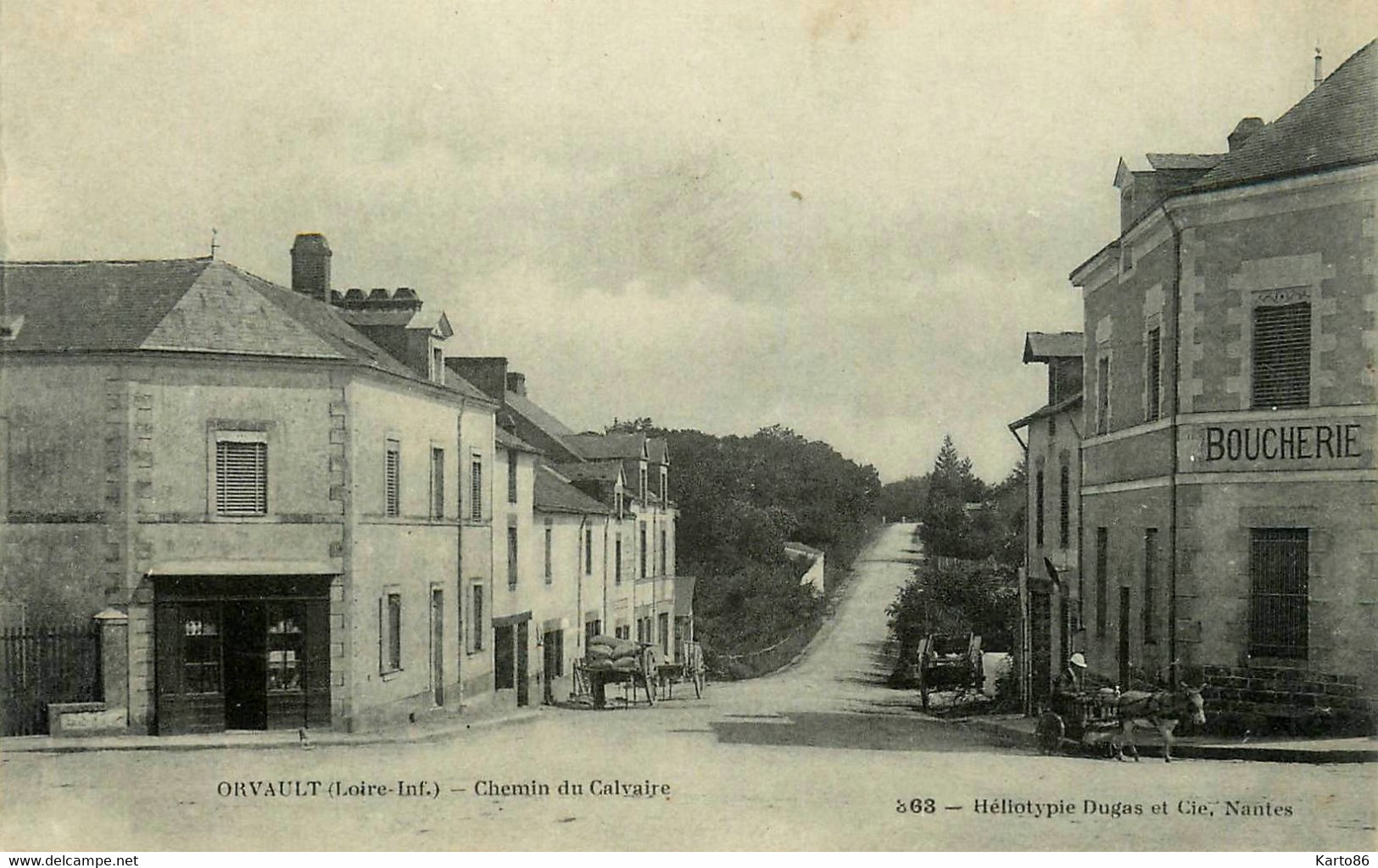 Orvault * Débit De Tabac Tabacs TABAC * Chemin Du Calvaire * Boucherie - Orvault