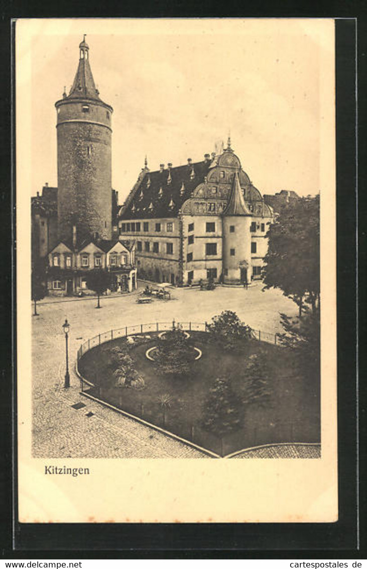 AK Kitzingen A. M., Rathaus Und Marktturm - Kitzingen