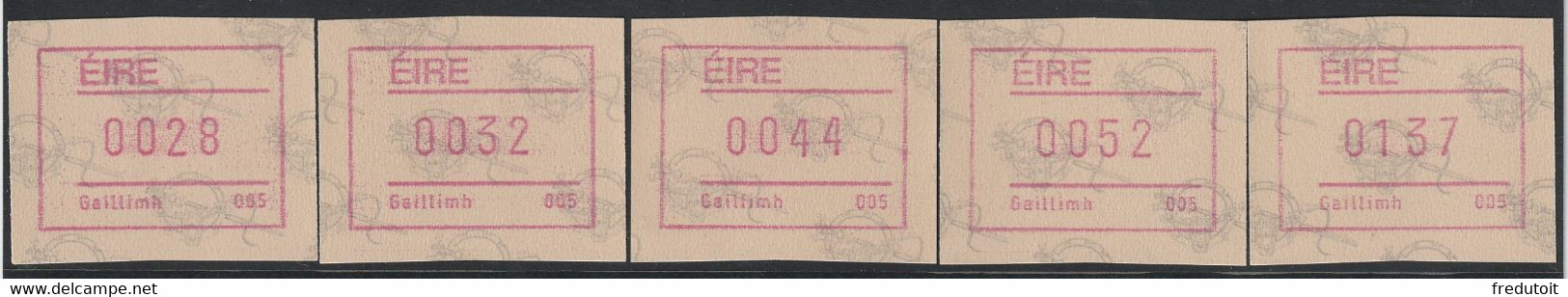 IRLANDE - Timbres Distributeurs / FRAMA  ATM - N°4** (1992) Gaillimh 005 - Frankeervignetten (Frama)
