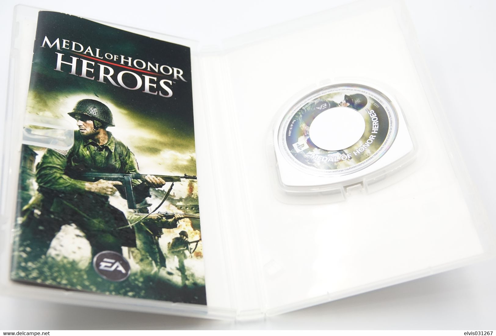 SONY PLAYSTATION PORTABLE PSP : MEDAL OF HONOR HEROES ESSENTIALS - EA ELECTRONIC ARTS - PSP