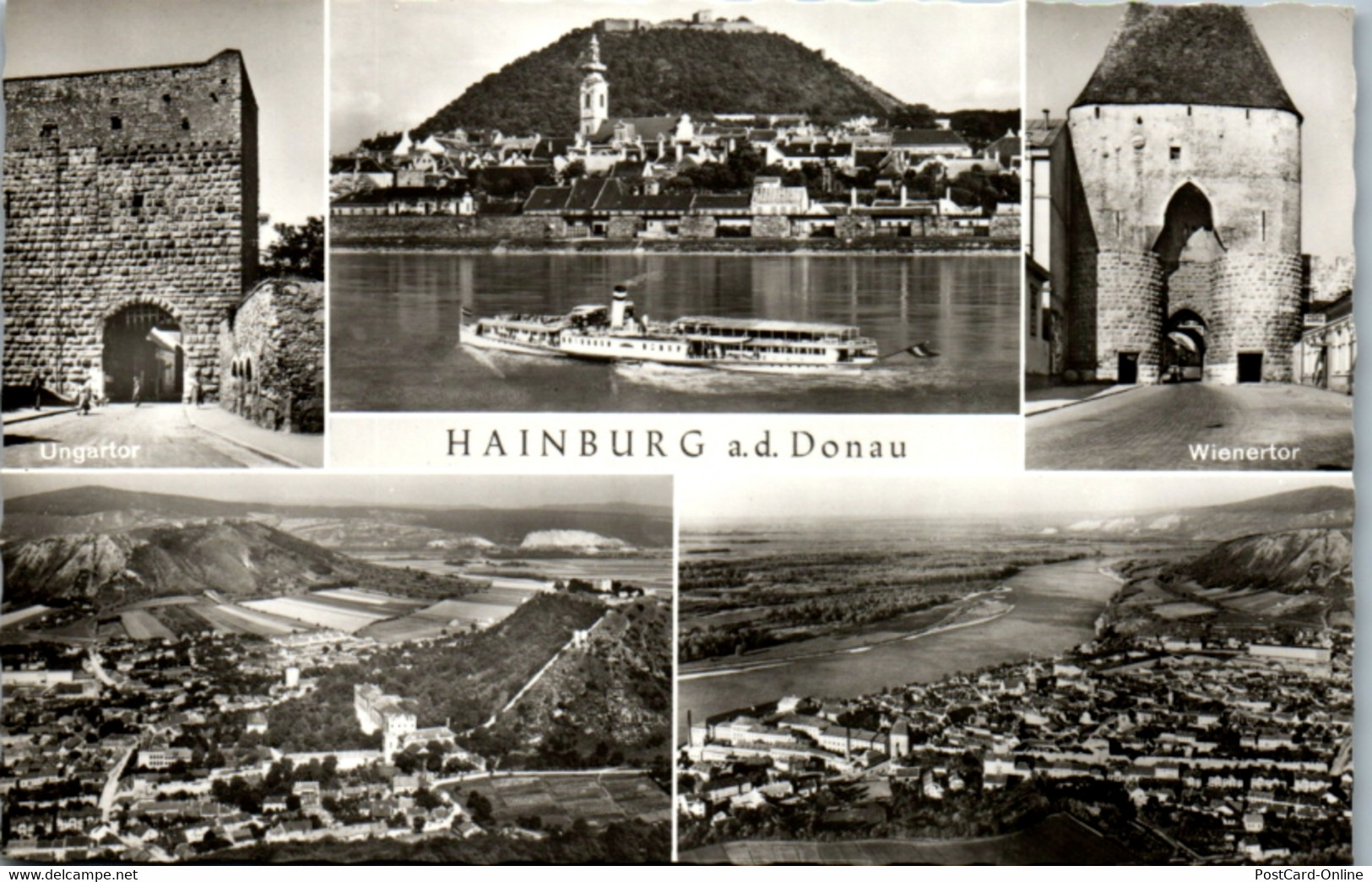 11781 - Niederösterreich - Hainburg , Ungartor , Wienertor , Mehrbildkarte - Nicht Gelaufen 1963 - Hainburg