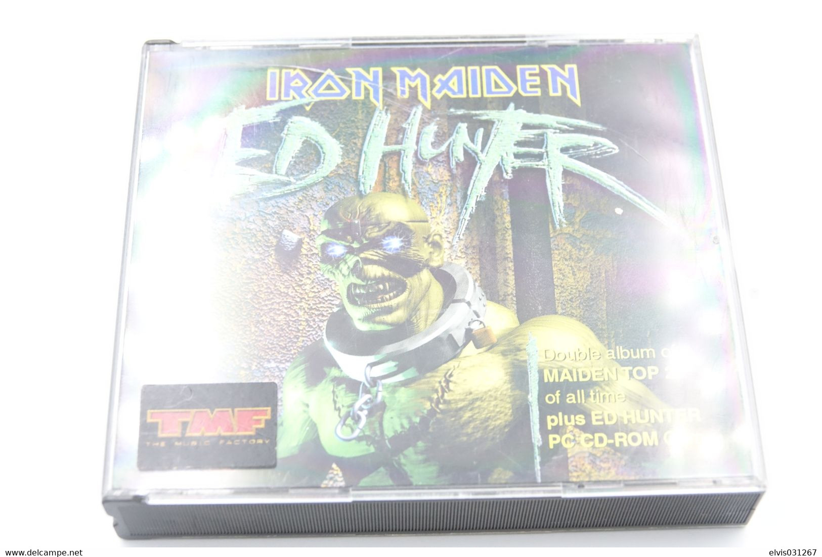 PERSONAL COMPUTER PC GAME : CD IRON MAIDEN ED HUNTER - MUSIC - ULTRA RARE - TMF - PC-games