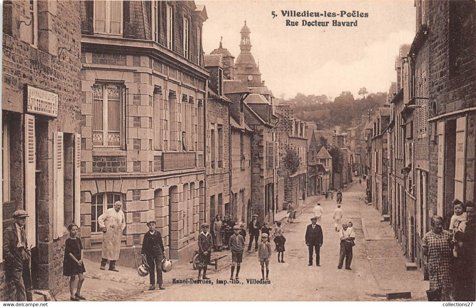 50-VILLEDIEU-LES-POÊLES- RUE DOCTEUR BAVARD - Villedieu