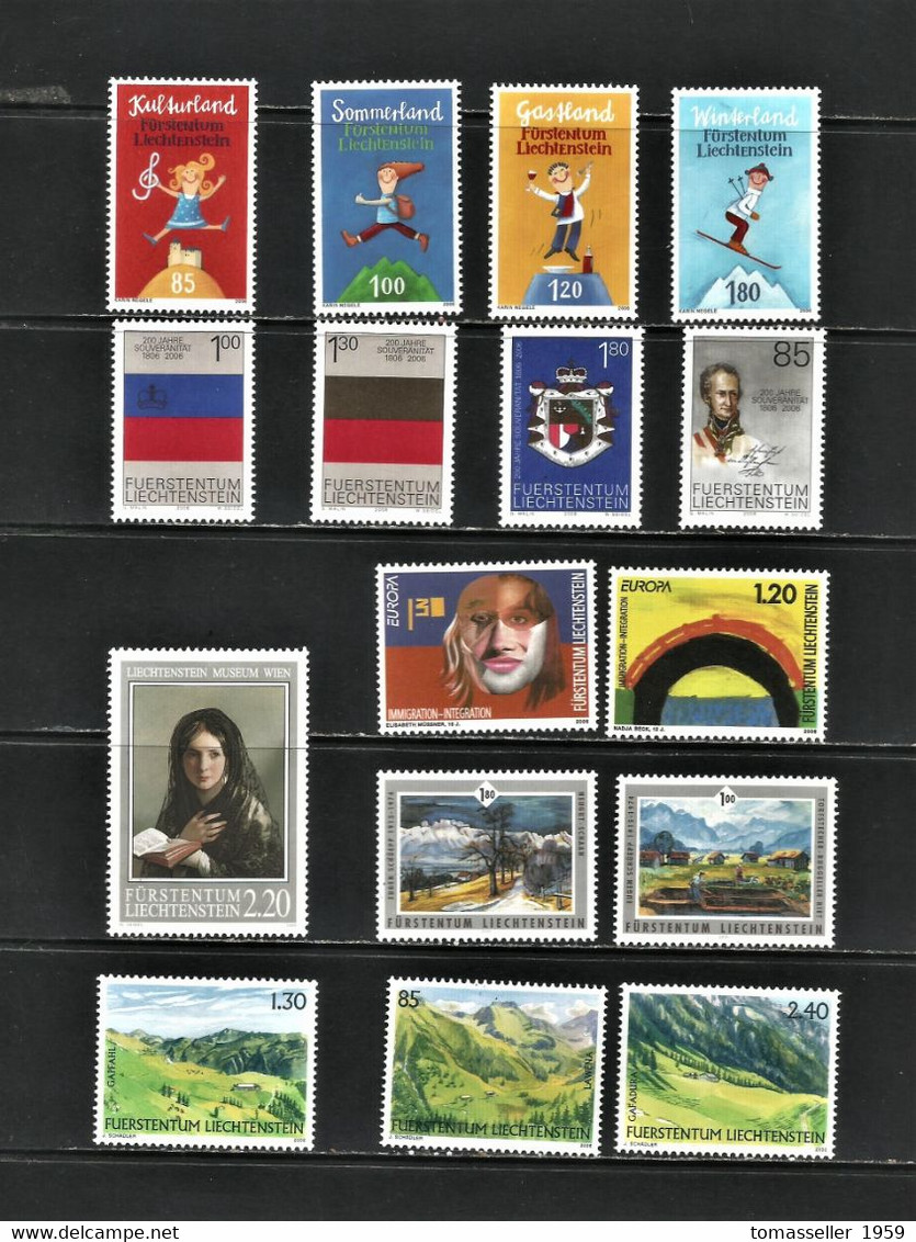 Liechtenstei-13!!!  FULL YEARS (1995-2007) Sets.Almost 120 issues issues.MNH.