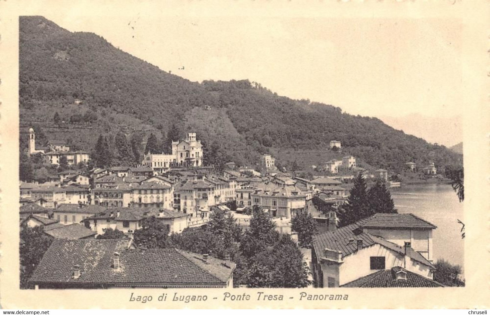 Ponte Tresa Fliegeraufnahme - Tresa