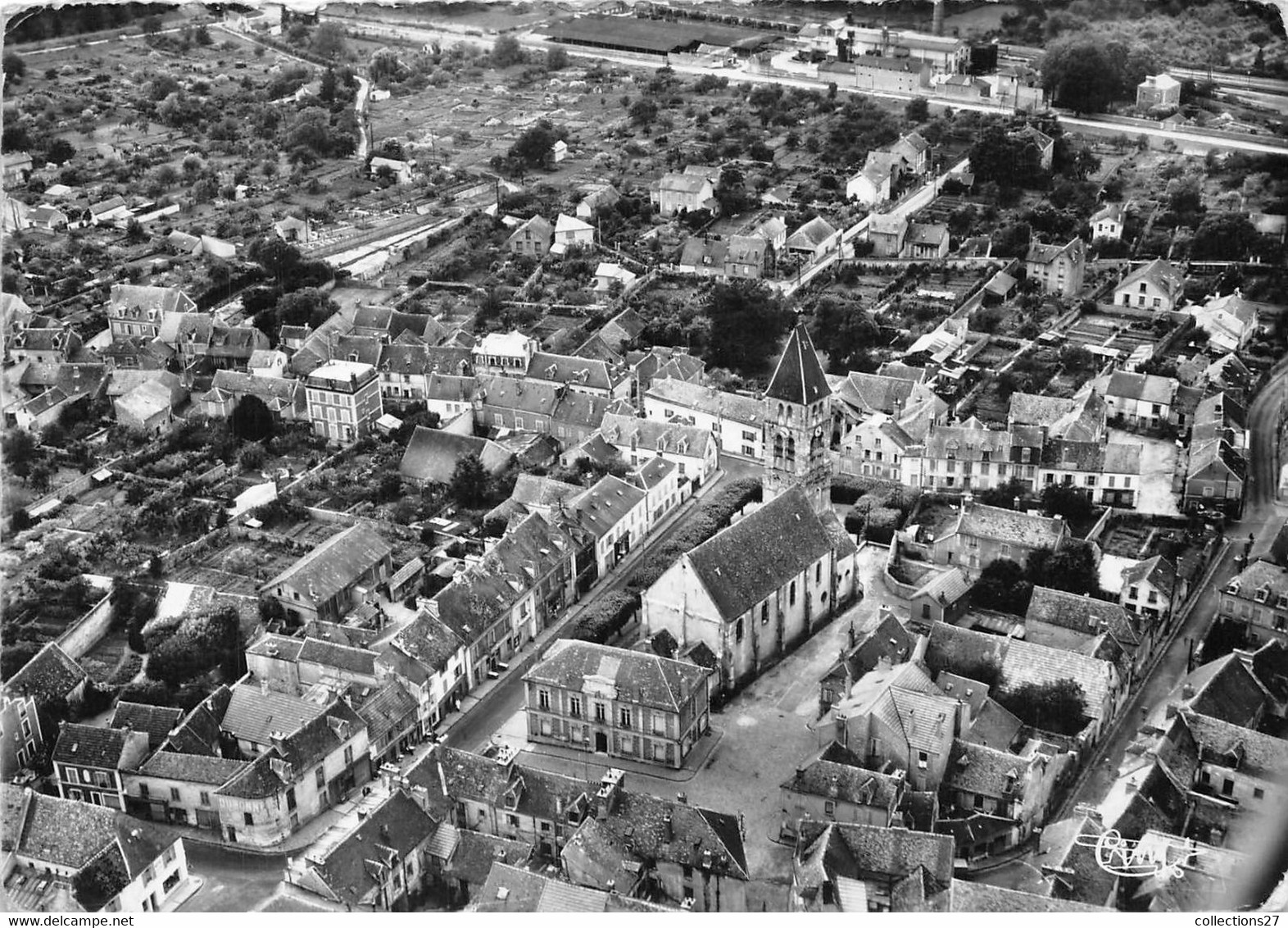 91-MENNECY- VUE AERIENNE - Mennecy