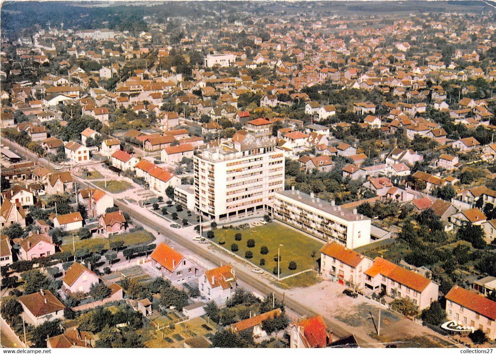 95-BEAUCHAMP-VUE GENERALE AERIENNE - Beauchamp