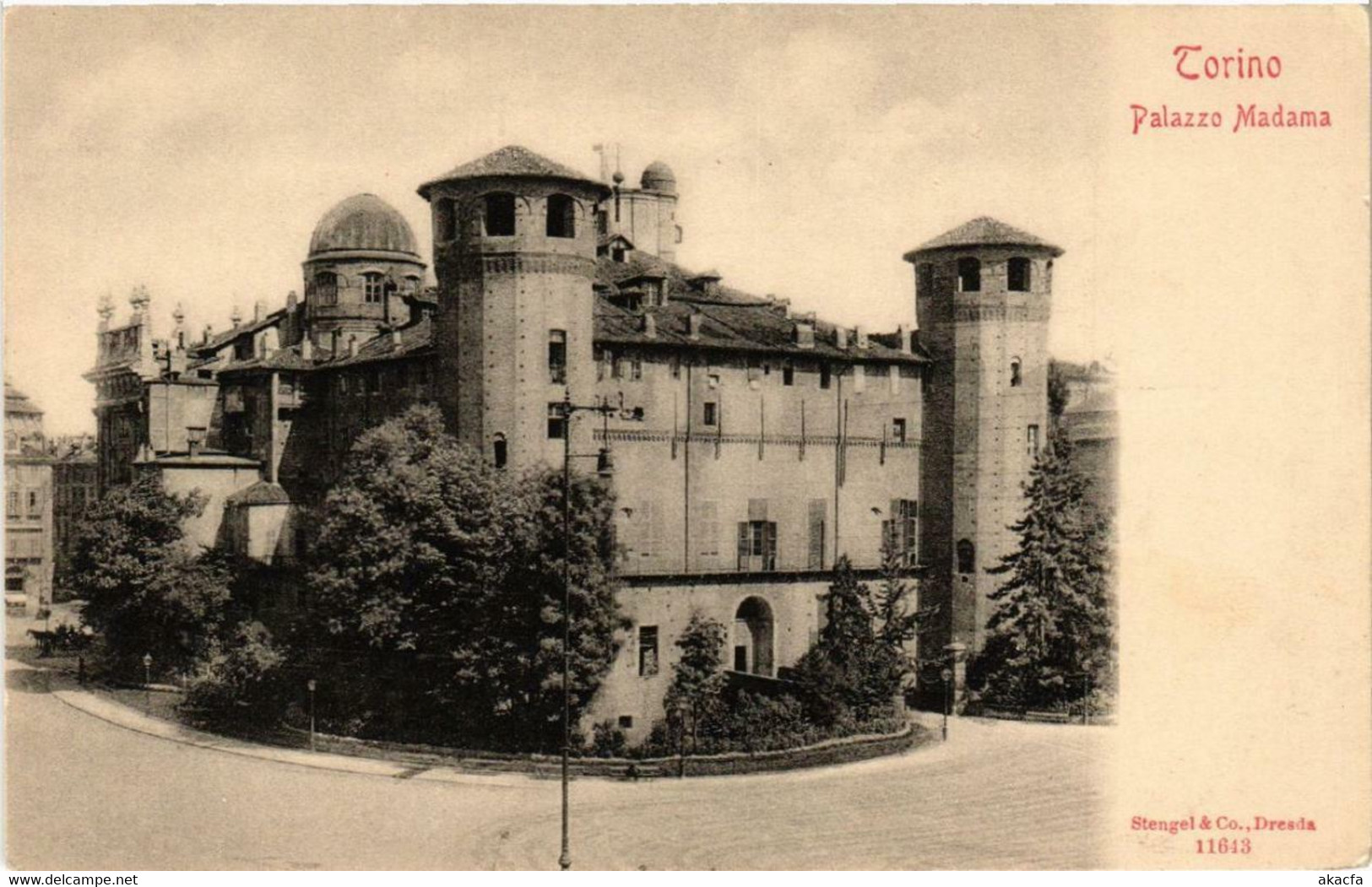 CPA AK TORINO Palazzo Madama ITALY (540446) - Palazzo Madama