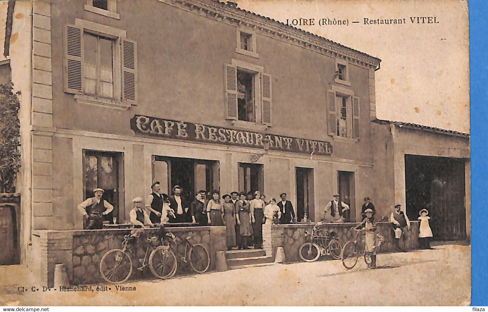 69 - Rhône -  Loire - Restaurant Vitel     (N5173) - Loire Sur Rhone