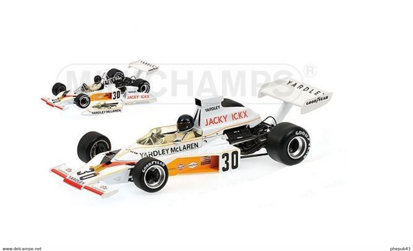 McLaren Ford M23 - Jacky Ickx - German GP 1973 #30 - Minichamps - Minichamps