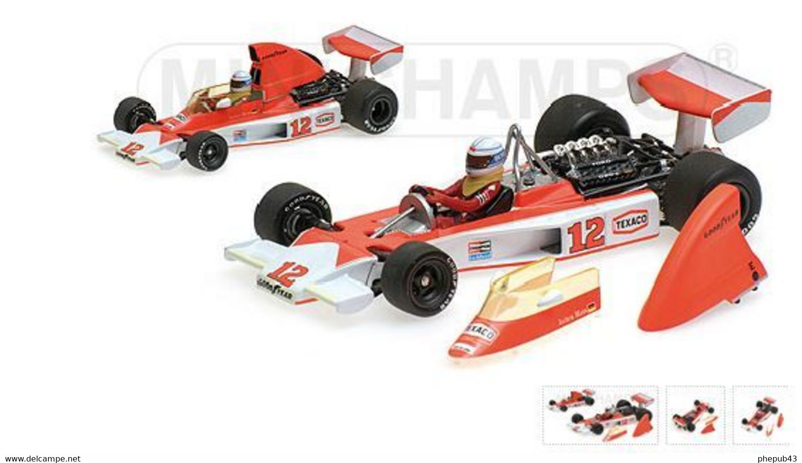 McLaren Ford M23 - Jochen Mass - South Afrikan GP 1976 #12 - Minichamps - Minichamps