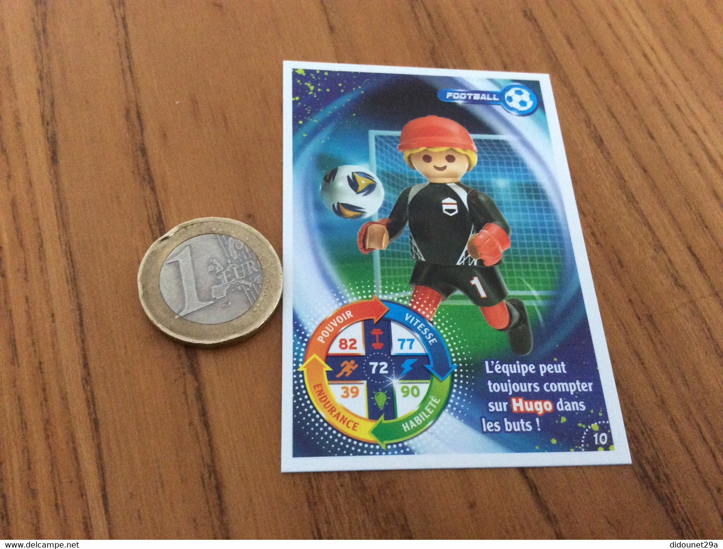 Carte Playmobil 2021 Geobra "N°10 - FOOTBALL" - Otros & Sin Clasificación