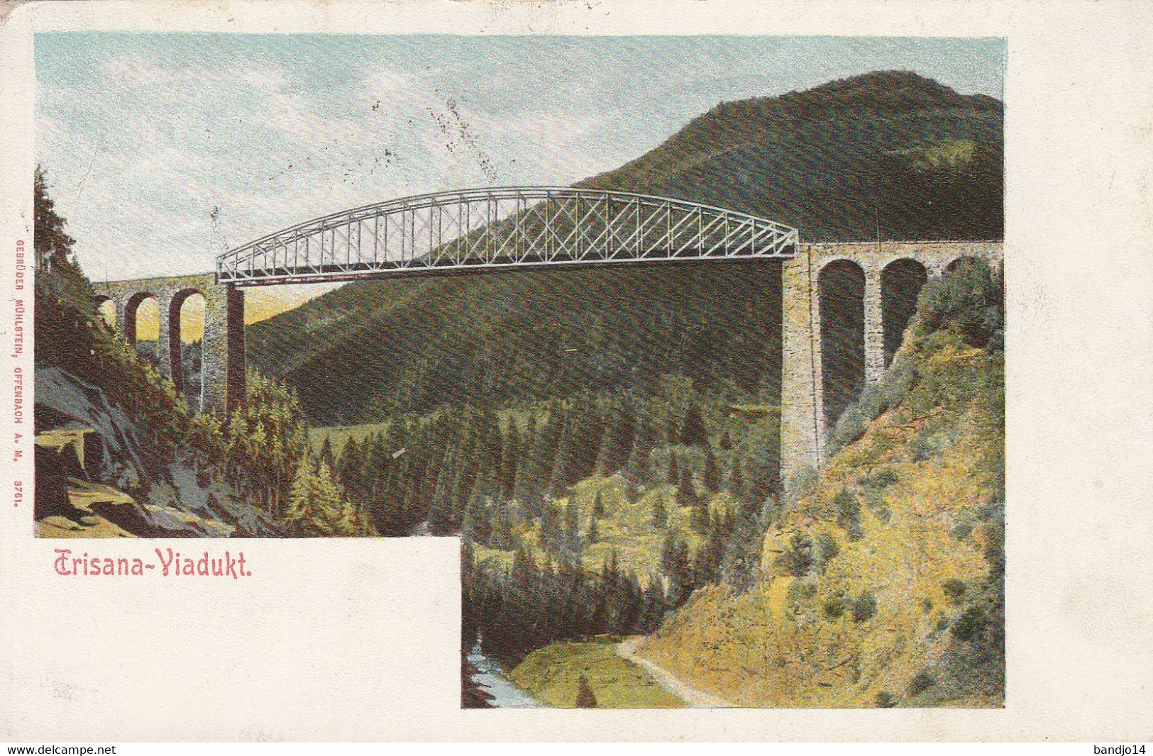 Trisana Viadukt -  Scan Recto-verso - Landeck