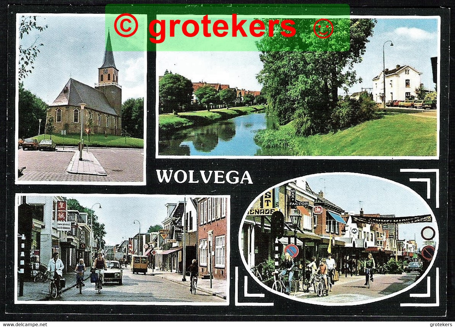 WOLVEGA Vierluik Ca 1968 - Wolvega