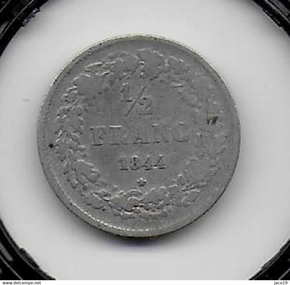 1/2 FRANC Argent Léopold I 1844 - 1/2 Franc