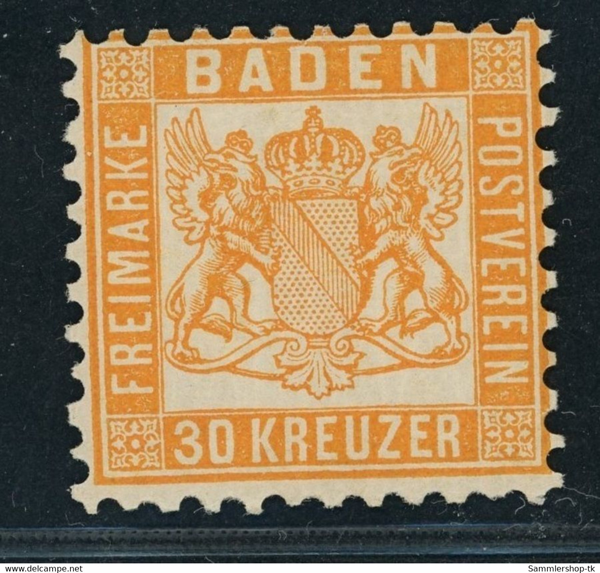 Baden Michel Nummer 22a Postfrisch Xx - Neufs