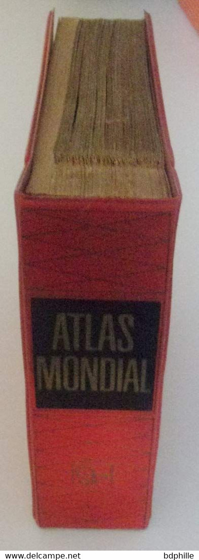 Nouvel Atlas Mondial 1958 TBE - Comics & Mangas (other Languages)