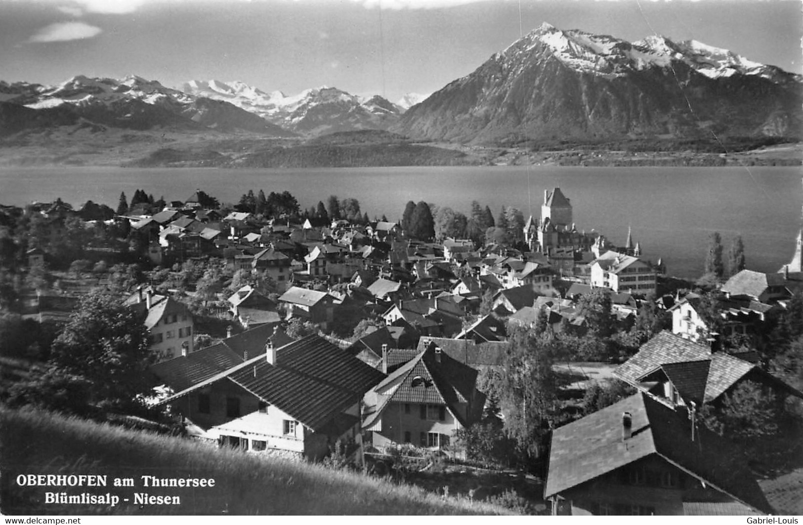 Oberhofen Am Thunersee Blümlisalp Niesen - Oberhofen Am Thunersee