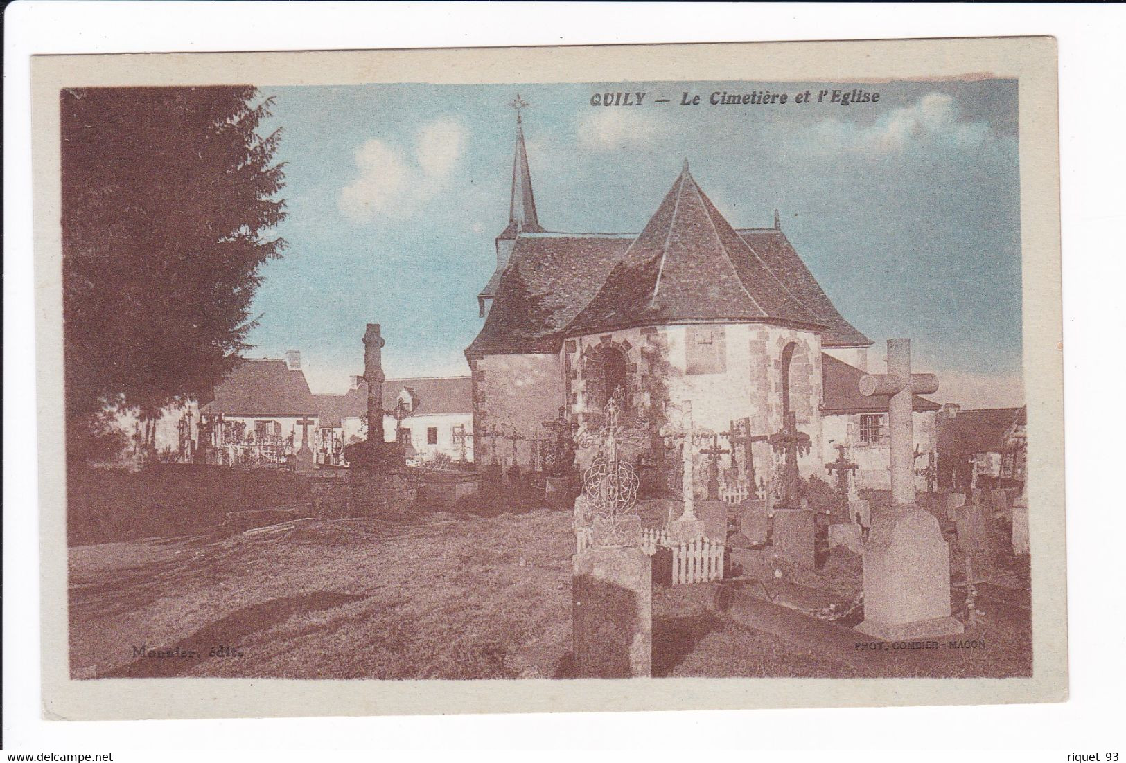 Lot 8cp - QUILY - vues diverses du village (voir scans)