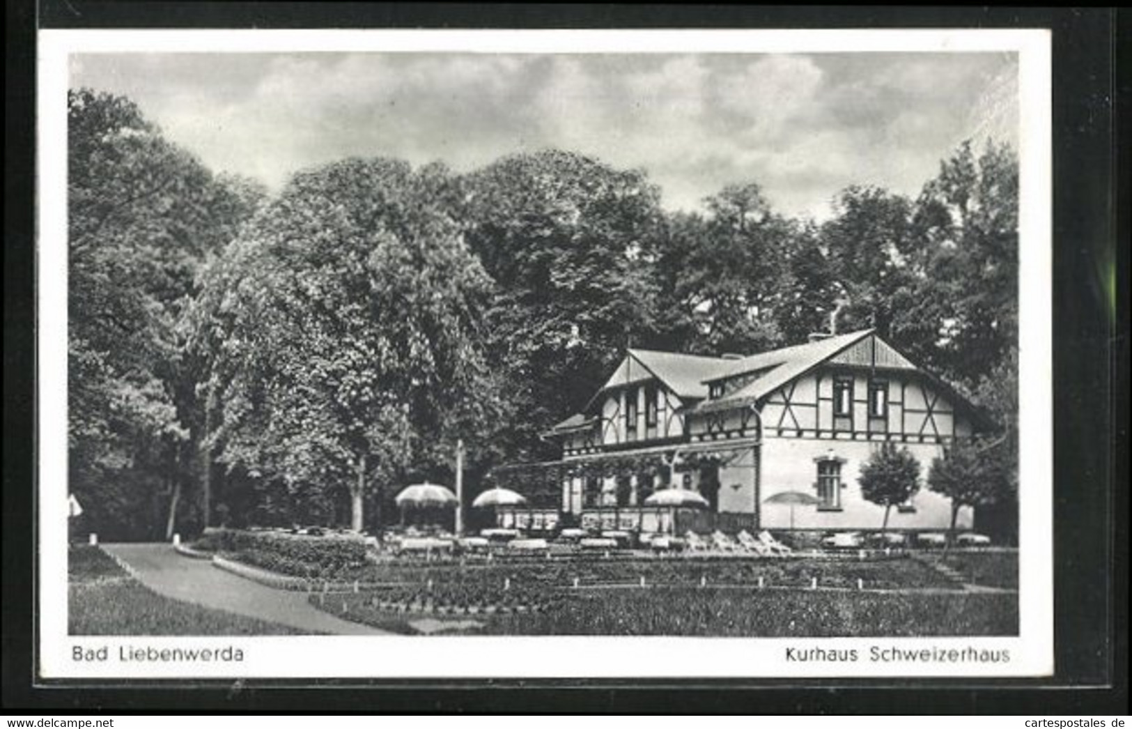 AK Bad Liebenwerda, Kurhaus Schweizerhaus - Bad Liebenwerda
