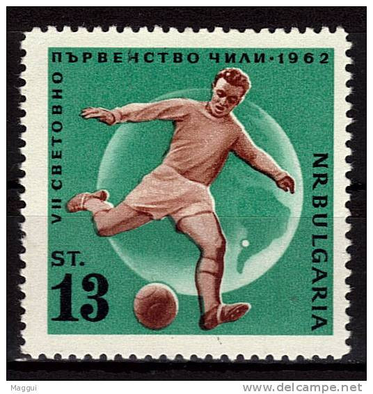 BULGARIE    N° 1138  * *   Cup 1962   Football  Soccer Fussball - 1962 – Chile