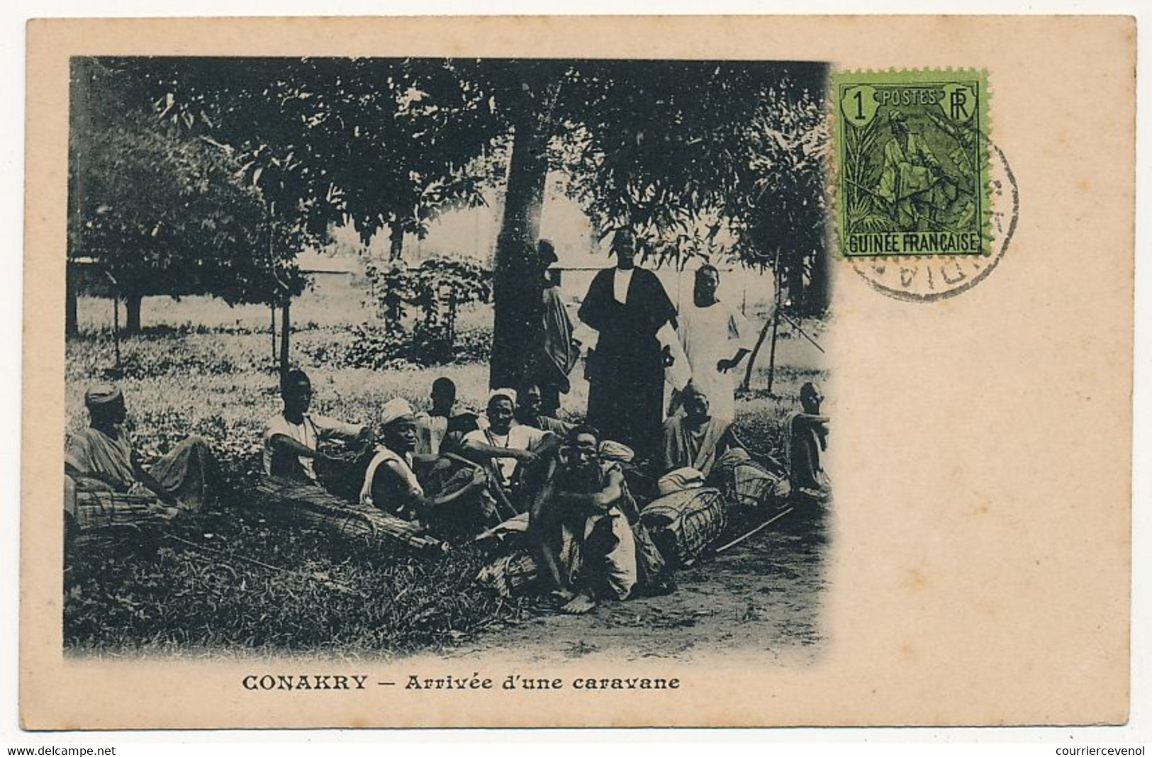 CPA - GUINÉE - Conakry - Arrivée D'une Caravane - French Guinea